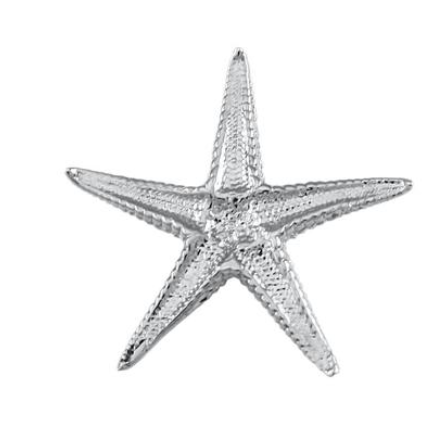 10074 - 13/16" STARFISH HIDDEN BAIL CHARM - UNDERSIDE - Jewelry Works