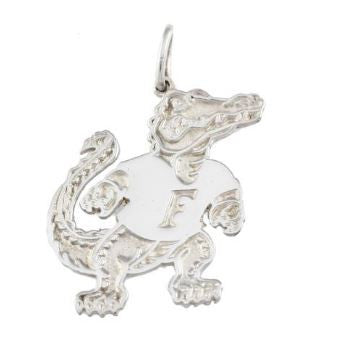 1 1/4" Albert Gator Sterling Silver Pendant - Jewelry Works
