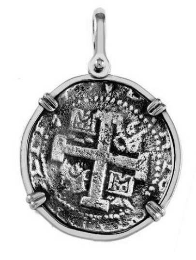 1 1/4" REPLICA ATOCHA WITH SHACKLE BAIL - ITEM #15188 - Jewelry Works