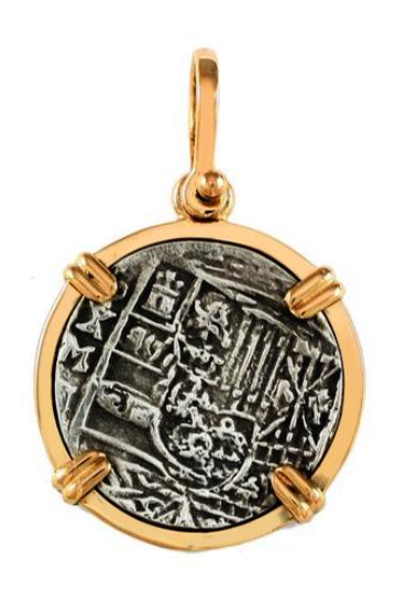 7/8" REPLICA ATOCHA WITH SHACKLE BAIL - ITEM #15954P - Jewelry Works