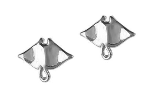 30806 - MANTA RAY STUD EARRINGS - Jewelry Works