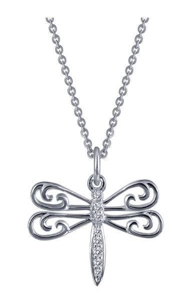 9P047CLP Dragonfly Pendant - Jewelry Works