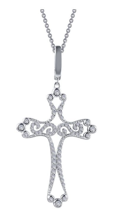 9P050CLP Ornate Cross Pendant - Jewelry Works