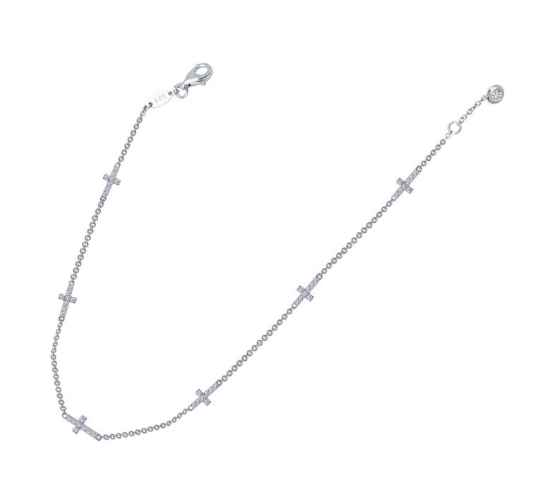 A0017CLP Cross Anklet - Jewelry Works