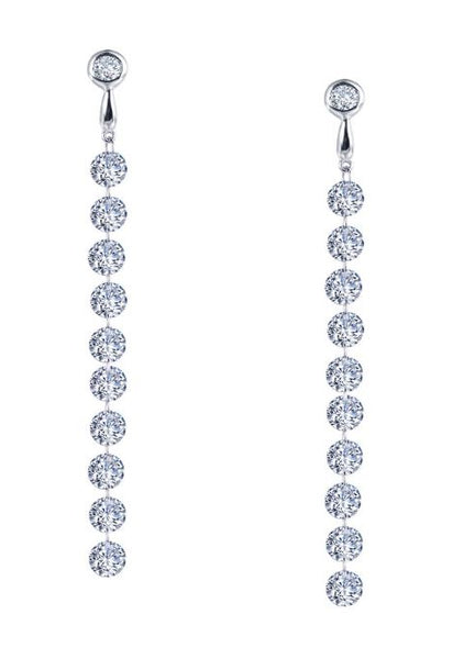 Frameless Drop Earrings E0281CLP - Jewelry Works