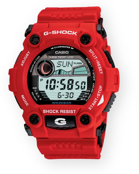 Casio G-Shock G7900A-4 Rescue Red Resin Men's Watch - Jewelry Works