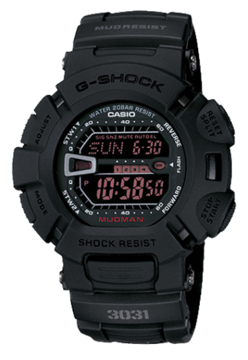 Casio G-Shock G9000MS-1 Mudman Black Resin Men's Watch - Jewelry Works