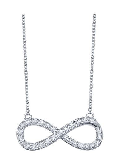 N0017CLP Infinity Necklace - Jewelry Works