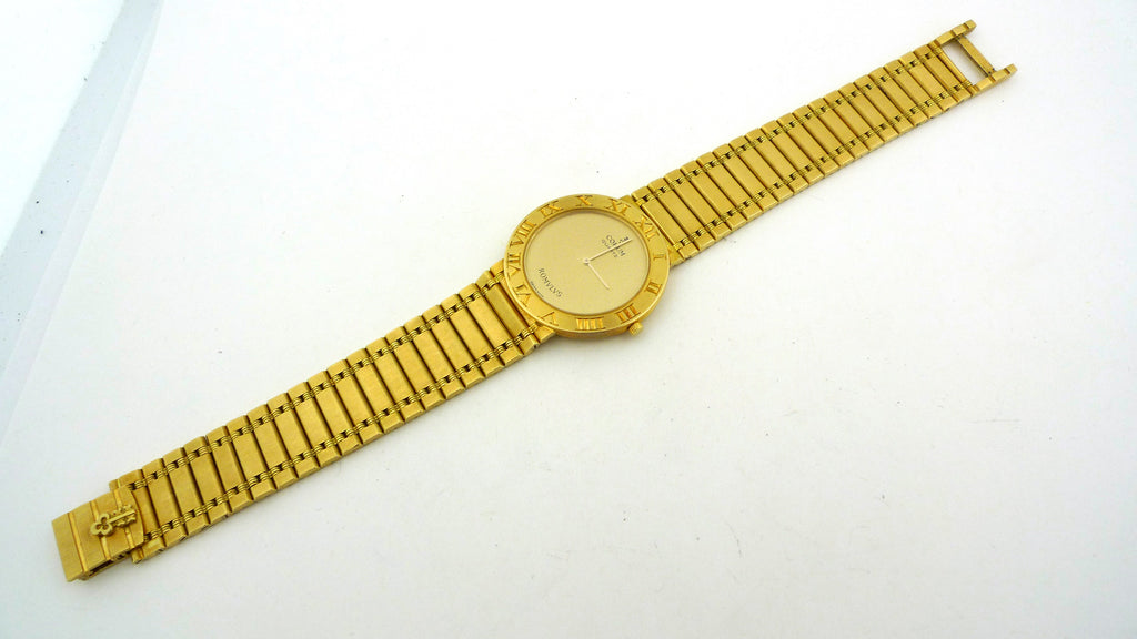 18K Yellow Gold Corum Wrist Watch with Original Paperwork - Jewelry Works